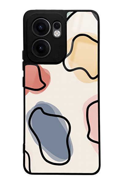 Spoyi Oppo Reno 13F Nude Milky Design Glossy Phone Case