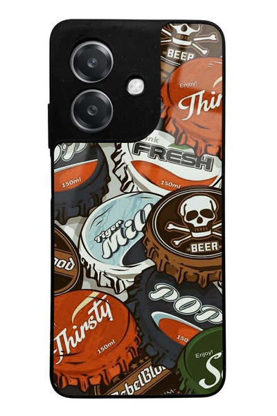 Spoyi Oppo A3 Glossy Phone Compatible Case with Soda Cap Design