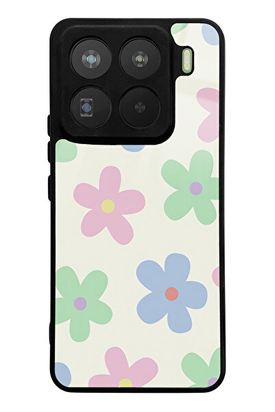 Spoyi Xiaomi Mi 15 Pro Nude Flower Design Glossy Phone Case Compatible