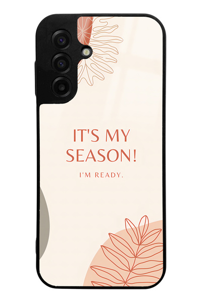 Spoyi حافظة هاتف A17 My Season مصممة بشكل لامع ومتوافقة