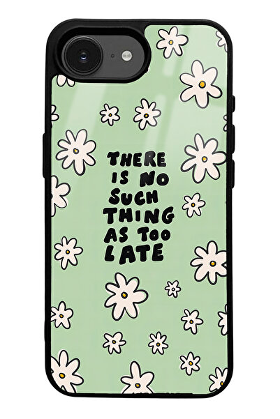 Spoyi iPhone 16E Daisy Thing Design Glossy Phone Case Compatible