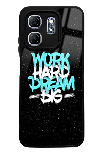 Spoyi Infinix Hot 50I Compatible Space Motto Design Glossy Phone Case