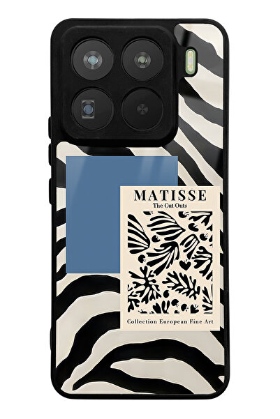 Spoyi Xiaomi Mi 15 Pro Compatible Zebra Matissé Design Glossy Phone Case