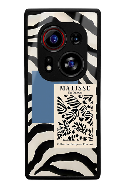Spoyi Tecno Phantom X2 Pro Zebra Mattise Design Glossy Phone Case Compatible