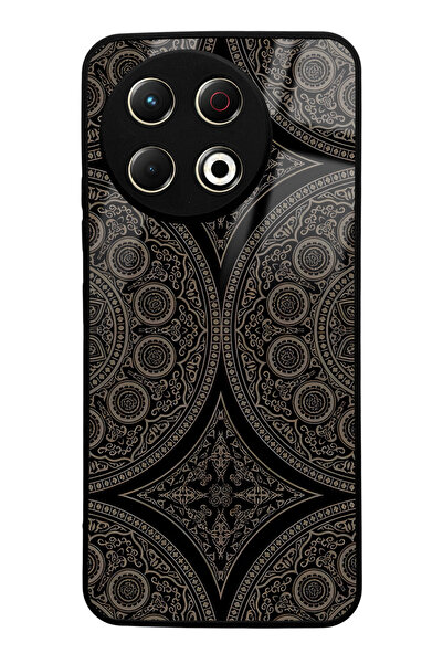 Spoyi Tecno Spark 30 Pro Compatible Ottoman Motif Design Glossy Phone Case