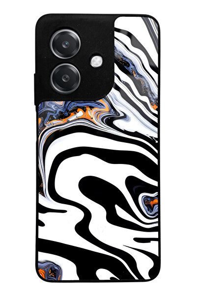 Spoyi Oppo A3 White Marble Design Glossy Phone Case