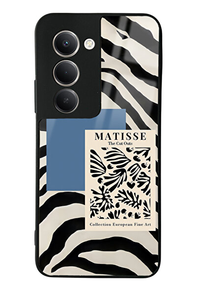 Spoyi Xiaomi Redmi 15 Compatible Zebra Matısse Designed Glossy Phone Case