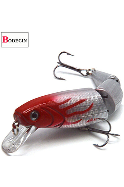 Choice C13 1 قطعة طُعم صيد سمك القاروص متعدد الأقسام ذو عيون ثلاثية الأبعاد 1...