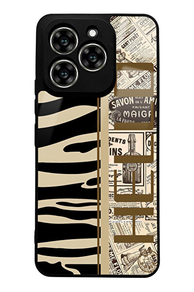 Spoyi Reeder S919 Zebra Newspaper Design Glossy Phone Case