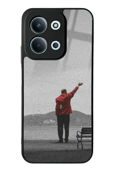 Spoyi جراب هاتف لامع بتصميم إسماعيل عبدي متوافق مع هاتف شاومي ريدمي 15C 4G