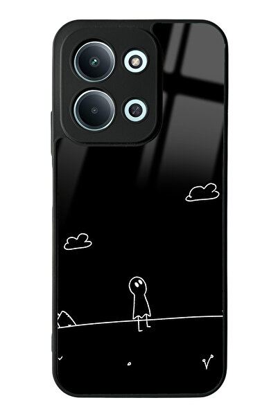 Spoyi Xiaomi Redmi 15C 4g Doodle Casper Designed Glossy Phone Case