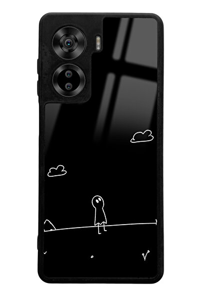 Spoyi Casper Via X40 Doodle Casper Designed Glossy Phone Case
