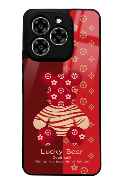 Spoyi Reeder S919 Red Lucky Bear Designed Glossy Phone Case
