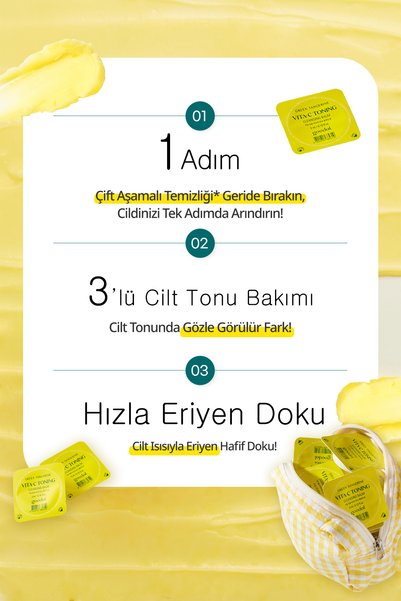 Goodal Makyaj Temizleme Balmı Seyahat Kiti Green Tangerine Vita C Toning Cleansing Balm Travel Kit