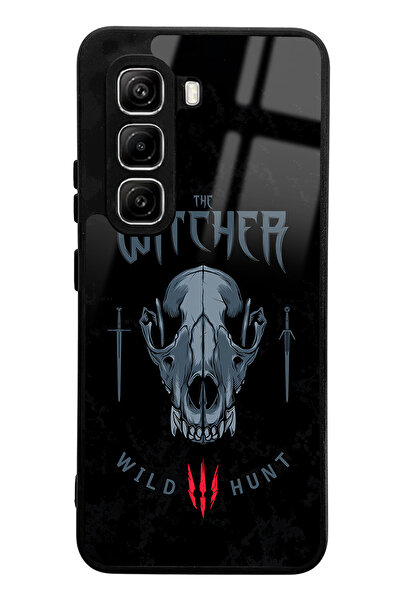 Spoyi Infinix Hot 50 Pro Compatible Witcher 3 Wild Hund Designed Glossy Phone Case