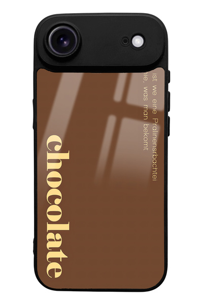 Spoyi Choclate Design Glossy Phone Case Compatible with iPhone 17 Air