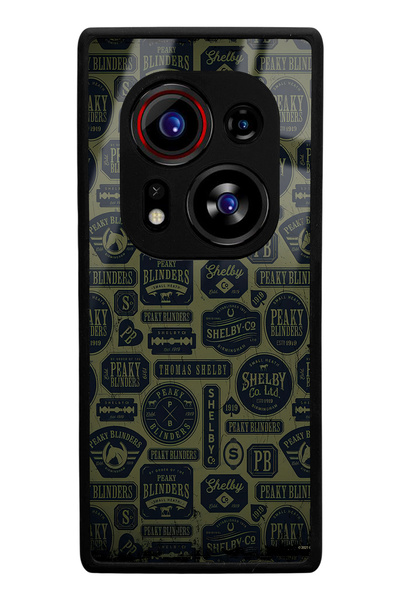 Spoyi Tecno Phantom X2 Pro Peaky Blinders Wallpaper Design Glossy Phone Case Compatible