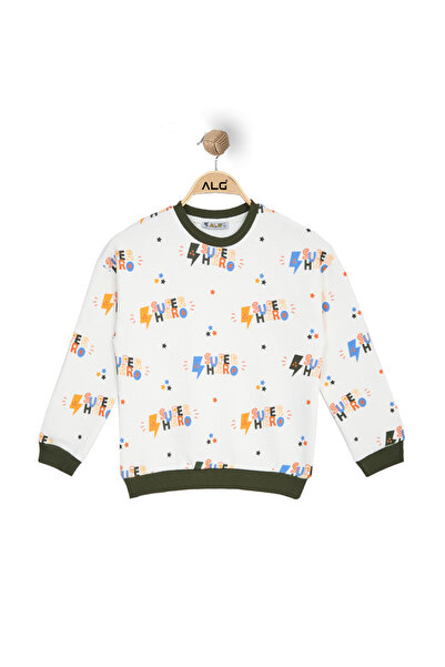 ALG سترة رياضية مطبوعة عليها شخصية سوبر هيرو للأولاد