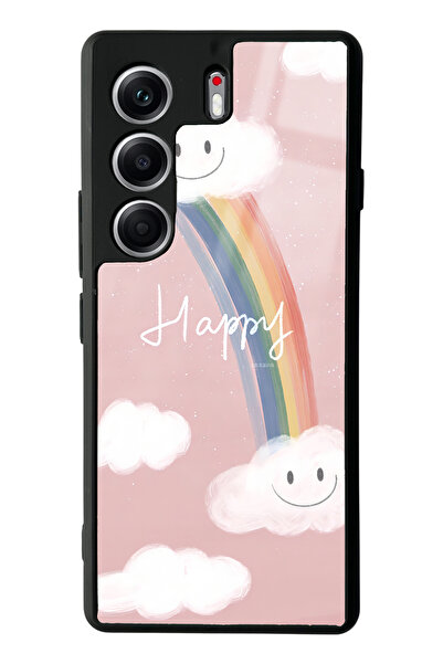 Spoyi Tecno Camon 40 Pro Happy Cloude Design Glossy Phone Case