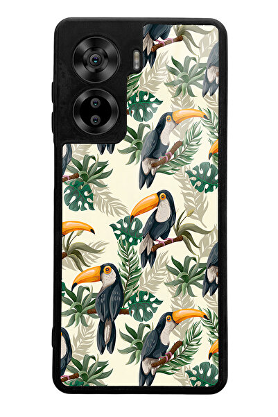 Spoyi Casper Via X40 Compatible Glossy Phone Case with Toucan Bird Design