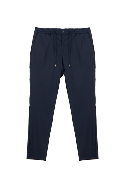 GMG FIRENZE Lastikli Bel Normal Paça Jogger Lacivert Erkek Pantolon GU25MFW01020