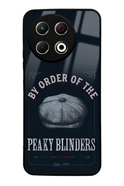 Spoyi Tecno Spark 30 Pro Compatible Peaky Blinders Cap Design Glossy Phone Case