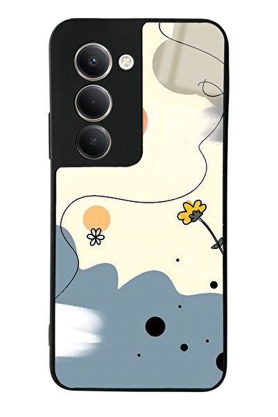 Spoyi Xiaomi Redmi 15 Compatible Daisy Design Glossy Phone Case