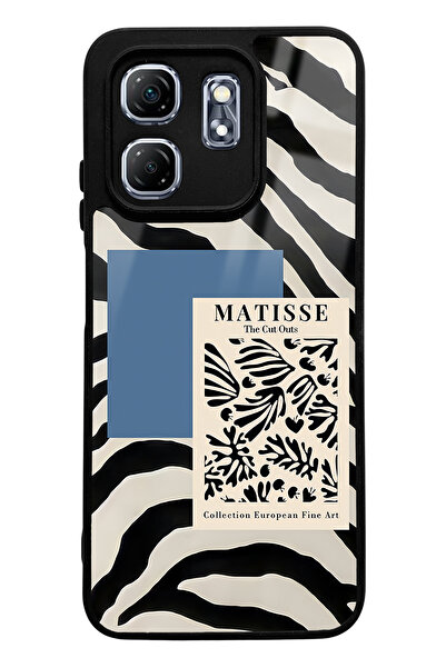 Spoyi Infinix Hot 50I Zebra Mattise Design Glossy Phone Case