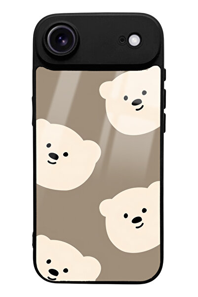 Spoyi iPhone 17 Air Compatible Sweet Face Design Glossy Phone Case