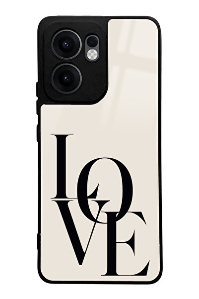 Spoyi Oppo Reno 13F Compatible Love Designed Glossy Phone Case