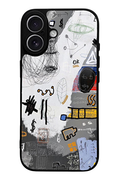 Spoyi iPhone 17 Math Board Design Glossy Phone Case Compatible