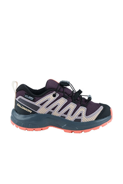 Salomon Xa Pro V8 Waterproof Children's Shoes Plum Kitten L47857100