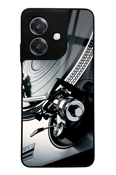 Spoyi Oppo A3 Compatible Glossy Phone Case with Record Player Design