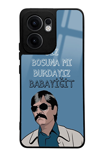 Spoyi Oppo Reno 13Fuyumlu Babayiğit Designed Glossy Phone Case