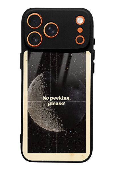 Spoyi Peeking Design Glossy Phone Case Compatible with iPhone 17 Pro Max