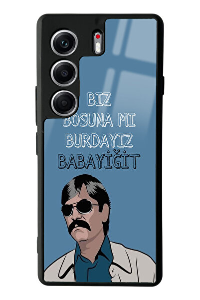 Spoyi Tecno Camon 40 Pro Babayiğit Designed Glossy Phone Case Compatible