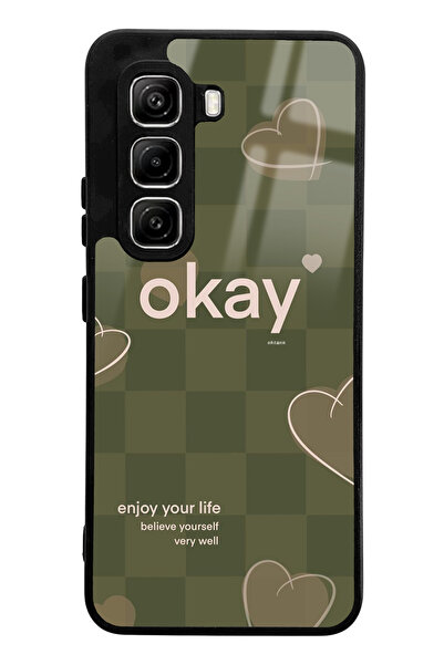 Spoyi Infinix Hot 50 Pro Compatible Enjoy Your Life Designed Glossy Phone Case