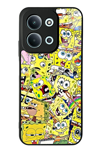 Spoyi Xiaomi Redmi 15C 4g Compatible Spongebob Design Glossy Phone Case