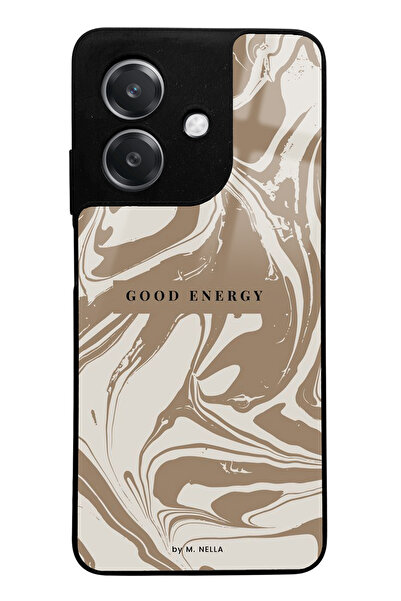 Spoyi Good Energy Design Glossy Phone Case Compatible with Oppo A3