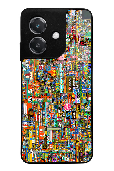 Spoyi Oppo A3 Compatible R/Place Commemorative Design Glossy Phone Case