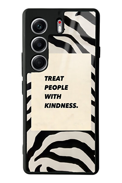 Spoyi Tecno Camon 40 Pro Compatible Zebra Motto Design Glossy Phone Case