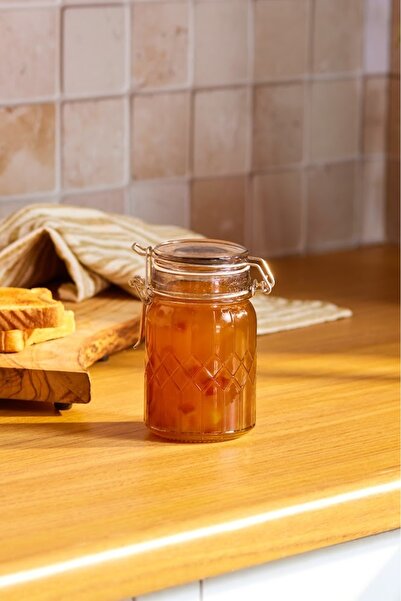 Karaca Storica Kilit Kapaklı Cam Kavanoz 230 ml