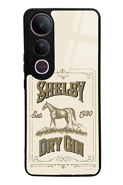 Spoyi Vivo V50 Lite Compatible Peaky Blinders Shelby Dry Gin Designed Glossy Phone Case