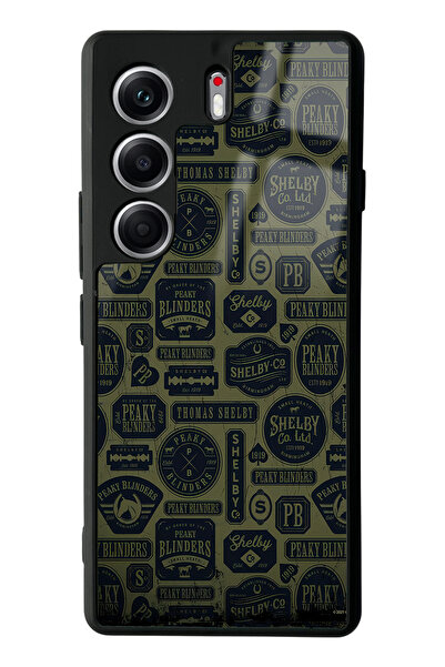 Spoyi Tecno Camon 40 Pro Peaky Blinders Wallpaper Design Glossy Phone Case Compatible