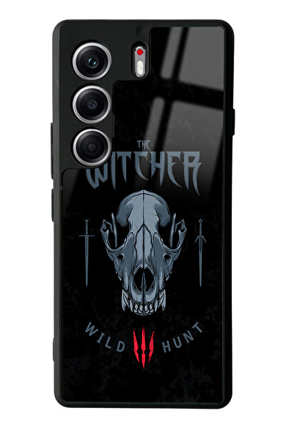 Spoyi Tecno Camon 40 Pro Witcher 3 Wild Hund Design Glossy Phone Case