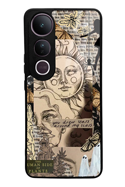 Spoyi Vivo V50 Lite Compatible Sun Goddess Design Glossy Phone Case
