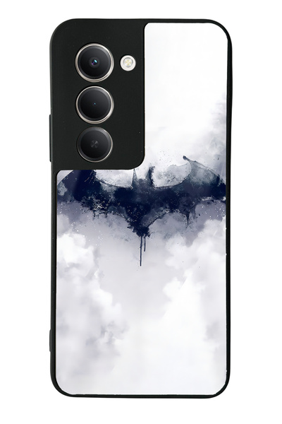 Spoyi Xiaomi Redmi 15 Compatible White Batman Design Glossy Phone Case