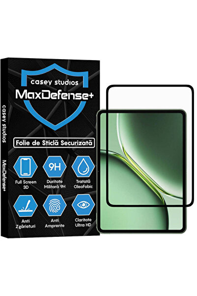 Casey Studios Folie OnePlus Pad Pro, Full Cover, Ultra HD, Anti Zgarieturi, Anti Socuri, Transparenta