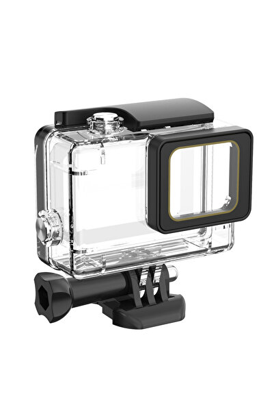 Choice waterproof case HONGDAK for GoPro 7 5 6 Black Waterproof Case Underwater Diving Protective Housing M