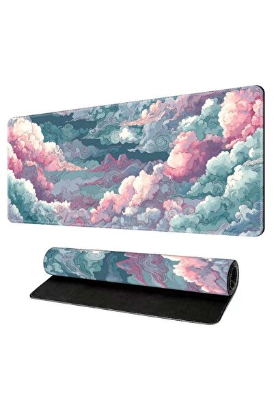 Sarftech 90x40 XL Kaymaz Taban Speed Yüzey Gaming Oyuncu Mousepad Su Geçirmez Gaming Mousepet